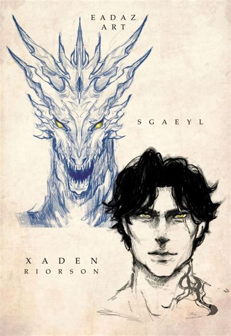 Xaden And Sgaeyl Wings Book Wings Art Sketches