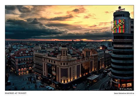 Madrid at Sunset by Marcello-Paoli on DeviantArt