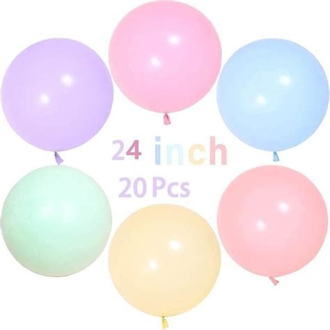 X Ballon G Ant Gonflable Grand Ballon Multicolore Cm Latex