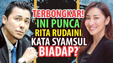 Terbongkar Ini Punca Rita Rudaini Kata Syamsul Yusof Biadap Ini