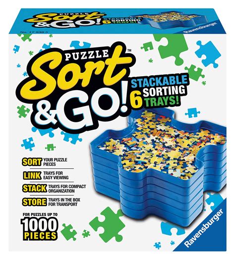 Ravensburger Sort And Go Jigsaw Puzzle Accessory Robust Plastic