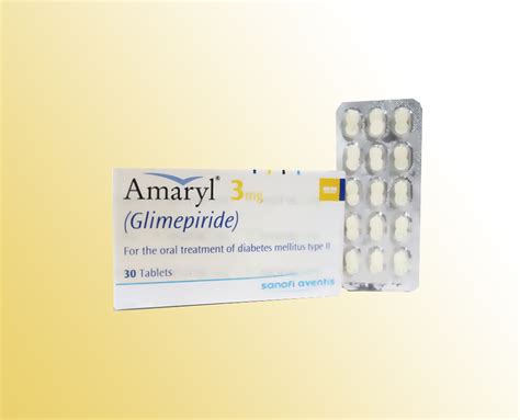 Amaryl Mg Tablet Prospekt S