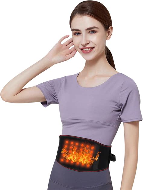 Women Menstrual Heating Pad USB Charging Heat Belt Girls Period Pain