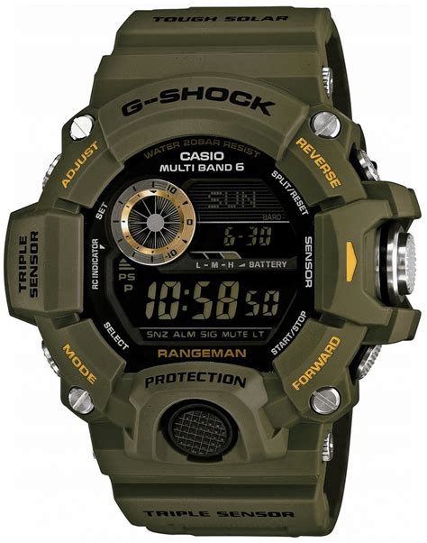 Zegarek Casio G SHOCK GW 9400 3 Rangeman ZIELONY 8758079865