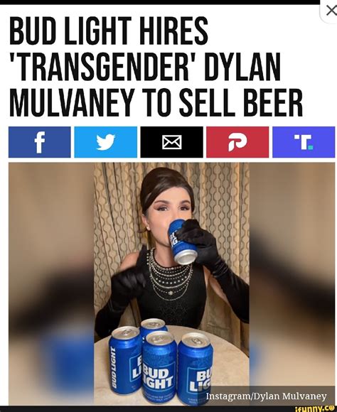 Bud Light Hires Transgender Dylan Mulvaney To Sell Beer Ifunny