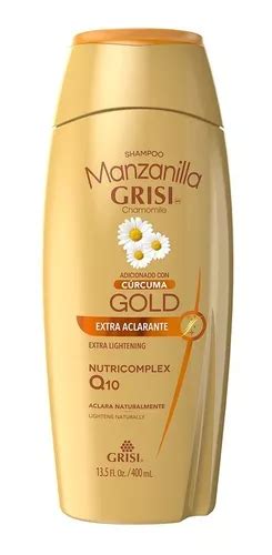 Shampoo Manzanilla Grisi Gold Extra Aclarante 400 Ml MercadoLibre