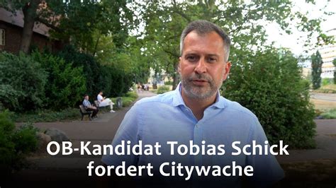 Wahlwerbung Zur Ob Wahl Cottbus Tobias Schick Spd Zur Ordnung Und