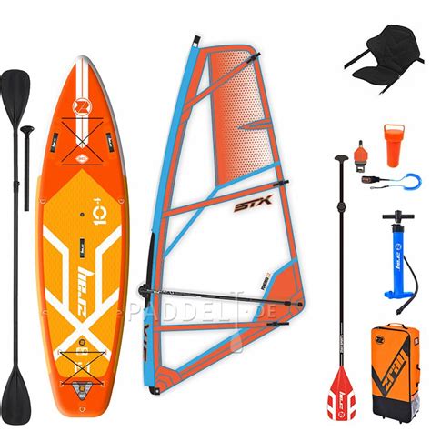 ZRAY F1 FURY 10 4 WindSUP Incl Segel Aufblasbares Stand Up Paddle