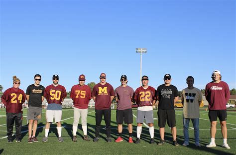 Photo: Manchester Alumni football game participants | The Manchester Mirror