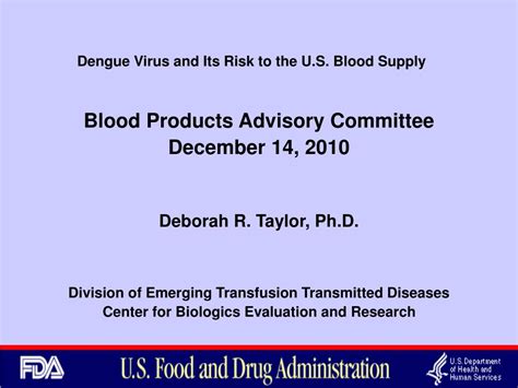 Ppt Dengue Virus And Its Risk To The Us Blood Supply Powerpoint