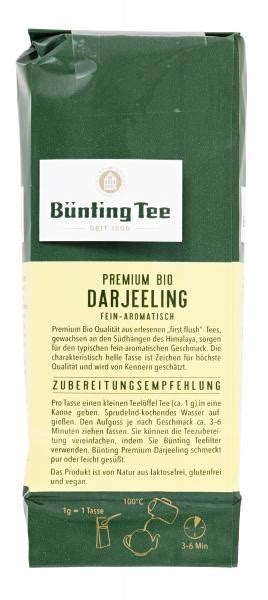 Bünting Tee Premium Bio Darjeeling online kaufen bei myTime de