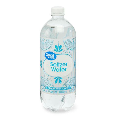 Great Value Sodium Free Seltzer Water 338 Fl Oz