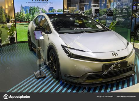 Singapore Jan 2024 Toyota Prius Singapore Motor Show 2024 Toyota — Stock Editorial Photo ...