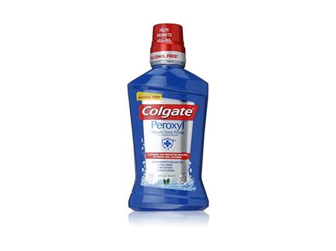 Colgate Peroxyl Mouth Sore Rinse, Mint, 16 fl oz Ingredients and Reviews