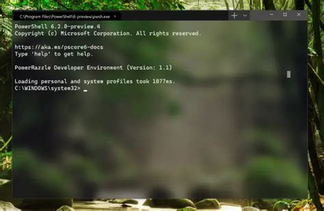 Windows Terminal Features - Command line tool