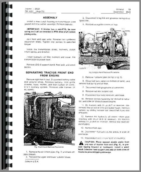 John Deere 2030 Tractor Service Manual