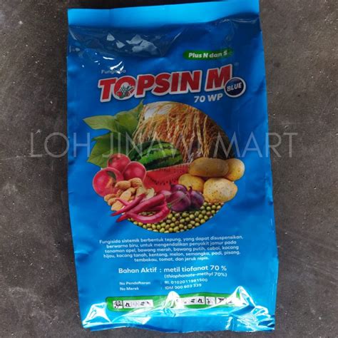 Jual Fungisida Topsin M 70 WP Blue 500 Gram Pengendali Patek Shopee