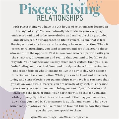 Pisces Rising Sign Ascendant Personality Traits Artofit