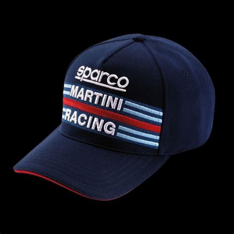 Casquette Sparco Martini Racing Bleu Marine 001282MRBM