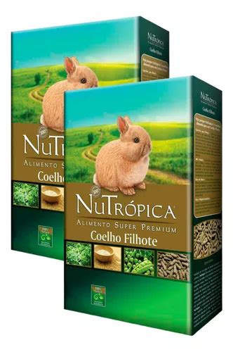 Kit Un Alimento Para Coelho Filhote Nutr Pica Kg Frete Gr Tis