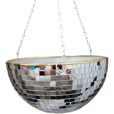 Boule Disco Pot De Fleurs Suspen E Style Boh Me Pot De Fleurs