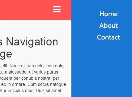 Minimalist Sidebar Navigation With Jquery And Font Awesome Jquery Plugin