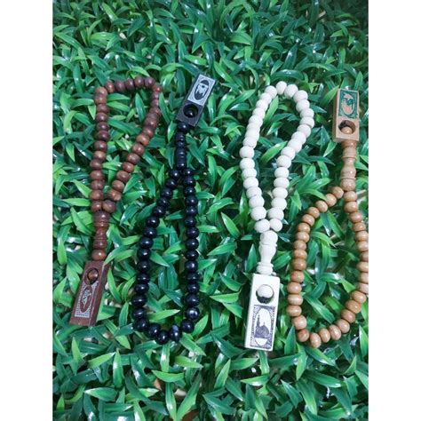 Jual Souvenir Tasbih Kayu Kemas Alas Isi 50 Pcs Shopee Indonesia