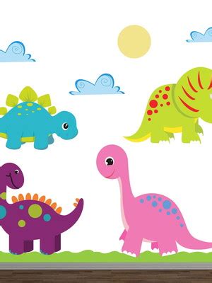 Adesivo Dinossauro Infantil Animais 07 Elo7 Produtos Especiais