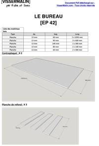 Plans Pdf Gratuits Visser Malin