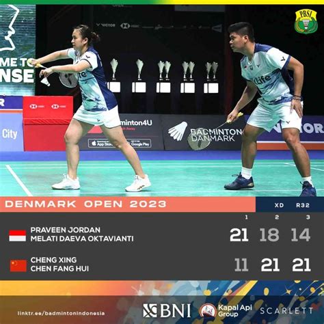 Mantab Betul Hasil Lengkap Semua Negara Hari Kedua Denmark Open 18 10