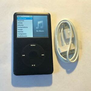 Apple iPod classic 6th Generation Black (80 GB) Bundle Great Condition ...