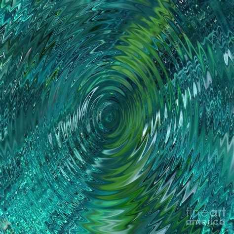 Ripple Sea Glass Digital Art By Christine Fournier