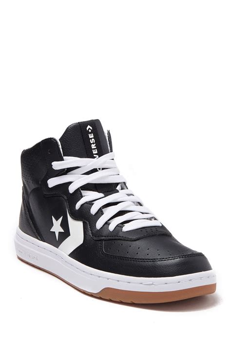 Converse Rival Mid Top Leather Sneaker Nordstrom Rack