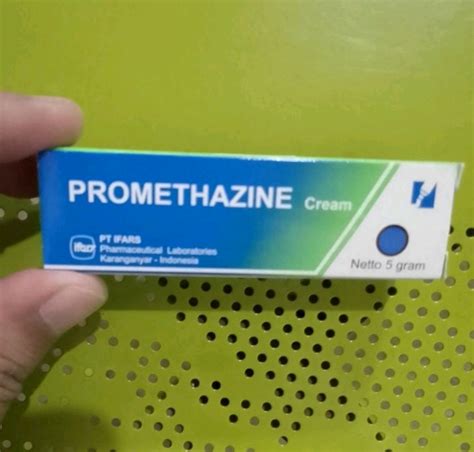 Promethazine Cream 5g Salep Gatal Alergi Luka Bakar Gigitan Serangga