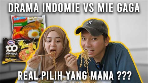 Indomie Vs Gaga Kira Kira Mana Yang Jadi Mie Favorit Real Yah