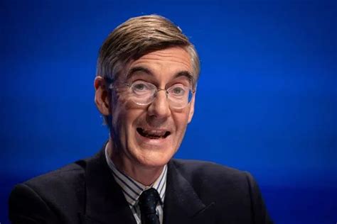 Tory Mp Jacob Rees Mogg Sees Broadcast Hijacked By Adult Dating Site