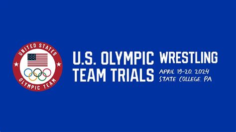 Us Olympic Team Trials Wrestling Session Tickets State