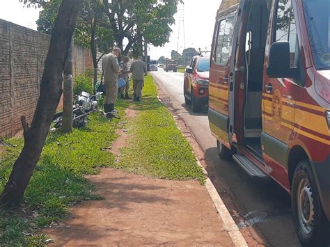 Motociclista Escapa Da Morte Ap S Guid O De Moto Quebrar Na Guaicurus