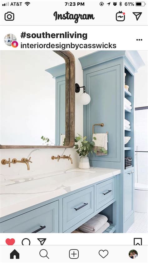 Pin By Jennifer B On Beach House Bathroom Cabinetry Trendy Bathroom