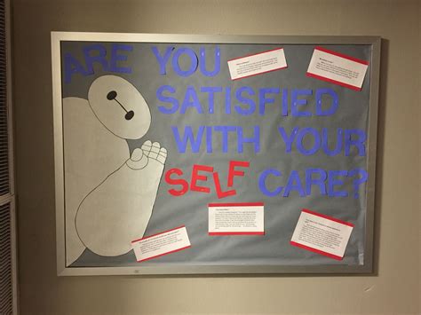 Ra Self Care Bulletin Board Health Bulletin Boards Ra Boards Res