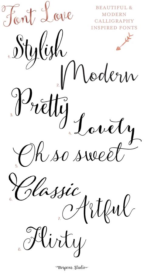 FONT LOVE SERIES #14 – Mospens Studio