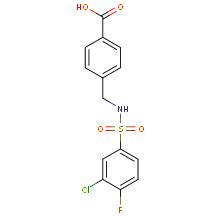 现货供应ChemShuttle4 3 chloro 4 fluorophenylsulfonamido methyl