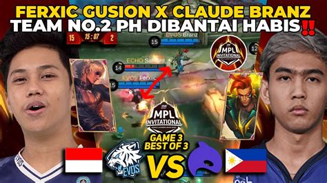 TEAM NO 2 PH DIBANTAI DIBANTAI ABIS NGACENG BGT GUSSION CLAUDENYA