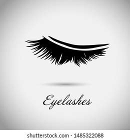 Eyelash Extension Logo Vector Illustration Modern Stock Vector Royalty