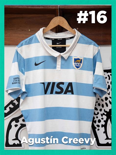 Pumas Camiseta Usada Por Agust N Creevy Bien De Bien