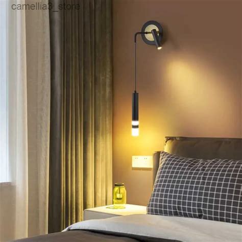 Modern LED Wall Mounted Pendant Light For Living Room, Bedroom, And ...