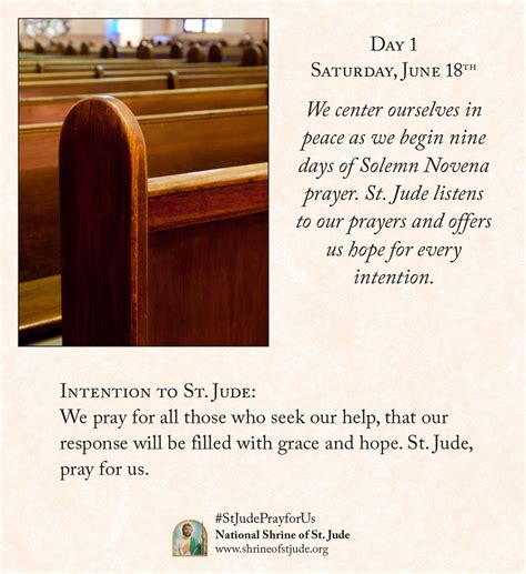 June Solemn Novena To St Jude The National Shrine Of Saint Jude