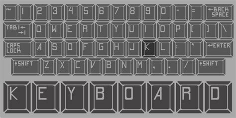 Keyboard Font