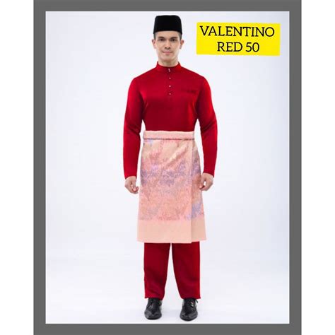 Jakel Baju Melayu Avante By Nabil Ahmad Valentino Red Package