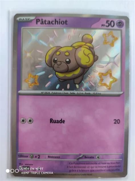 CARTE POKÉMON Pâtachiot 069 Shiny Promo Destinées De Paldea EV4 5 FR